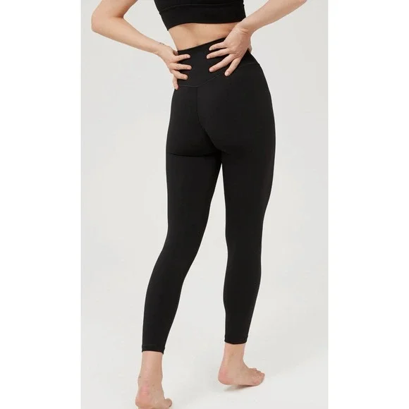 Women's Offline Aerie Real Me High Waisted Crossover Legging Medium True Black - Picture 4 of 14